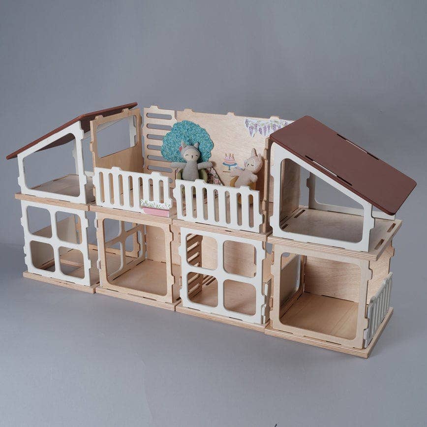 Growing Little Folks - Wholesale Doll Accessory Kit - Kids - Fabelab Build - Add-on Villa5