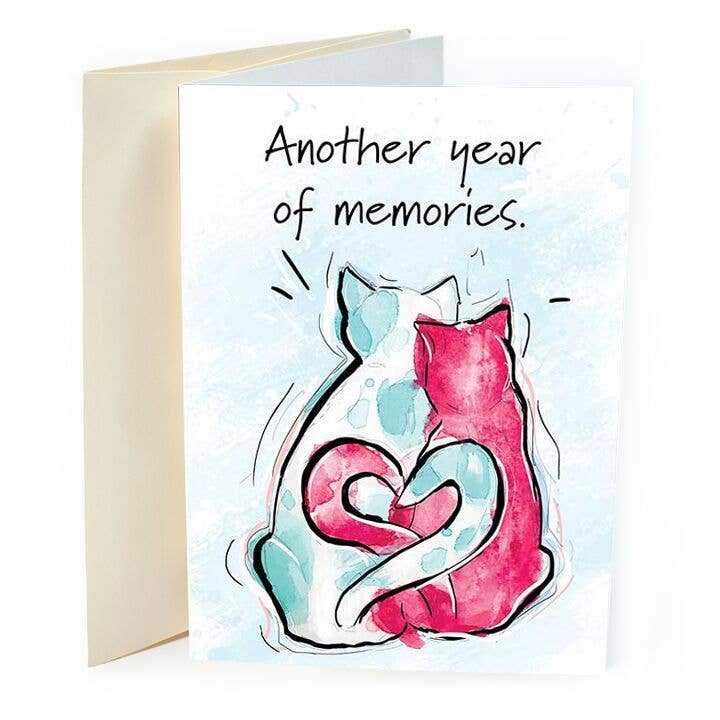 Carte d'anniversaire d'une autre année de souvenirs pour la vente par St Thomas Greetings