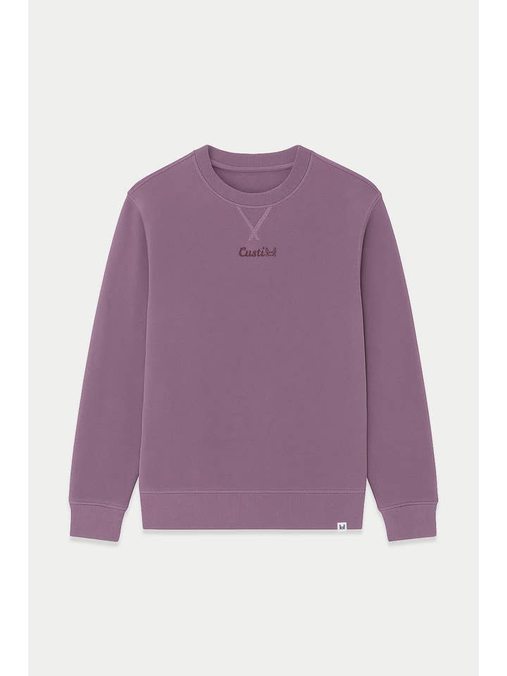 Custi Mikelo: Men's Clothing & Christmas Gifts - Wholesale Sweatshirt - Men's - Washed Burgundy Sweatshirt | Palermo