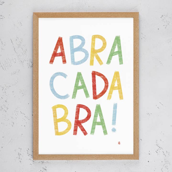 Kago Studio - Wholesale Art Print - Kids & Baby - Abracadabra - Children's Art Print | Kids Wall Art2