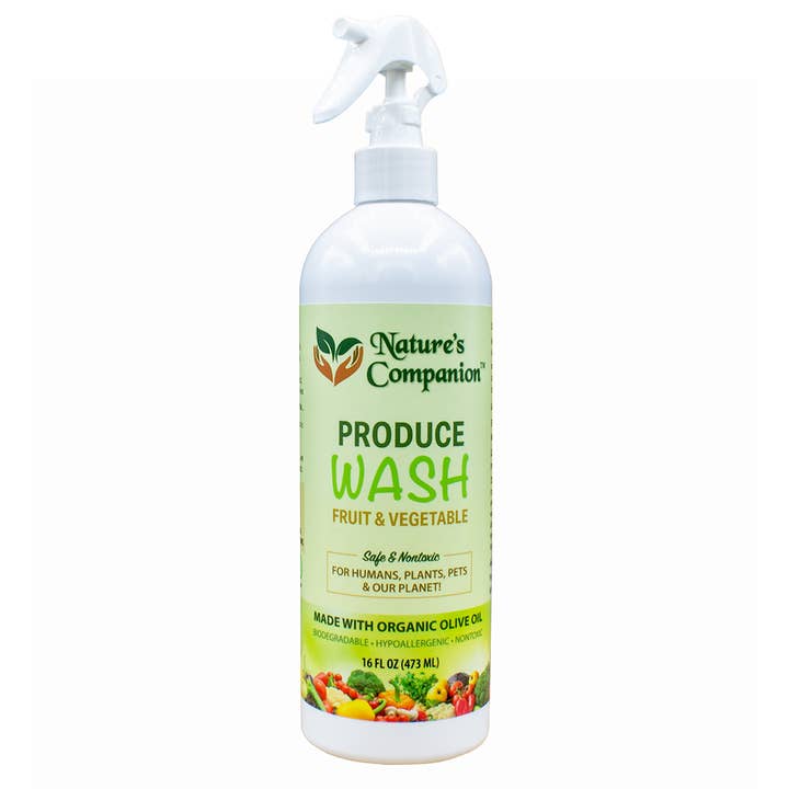Produce Wash - Fruits & Vegetables, 16oz. for wholesale by Nature’s Companion