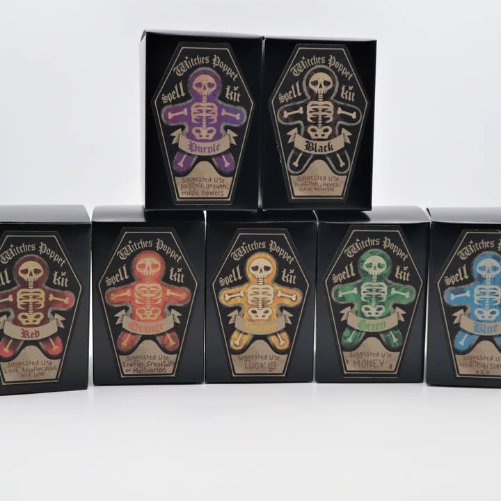 Psychic circle oddities - Venta al por mayor Artículo de meditación - ¡Protección, reversión del hechizo, maldiciones! ¡Kit de hechizos para muñecos de brujas!