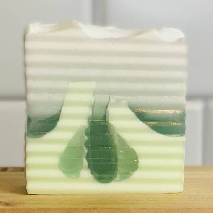 Alpine Frost Handcrafted Bar Soap for wholesale by The Bootheel Soap Company