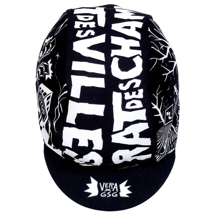 Vera Cycling - Wholesale Flat Brim Cap - Unisex - "City Rat, Country Rat" Cap3