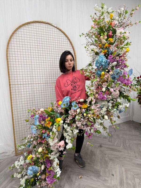 Spring Flower Garland – Easter Floral Garland – Multiple Sizes for wholesale by IVY CRUZ