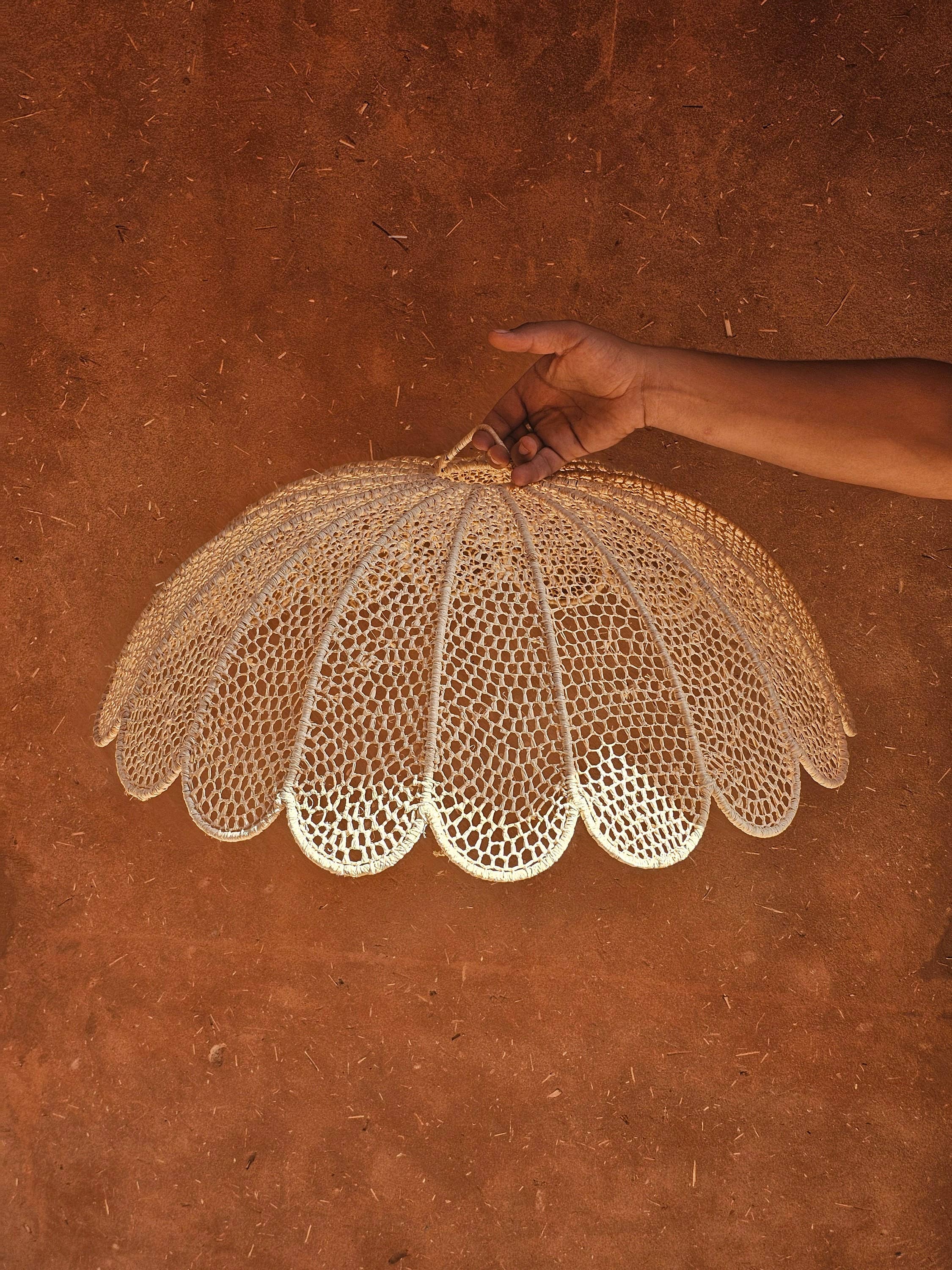 martitec - Wholesale Chandelier/Hanging Light - Handmade Raffia Pendant Light – Natural Hanging Lampshade12
