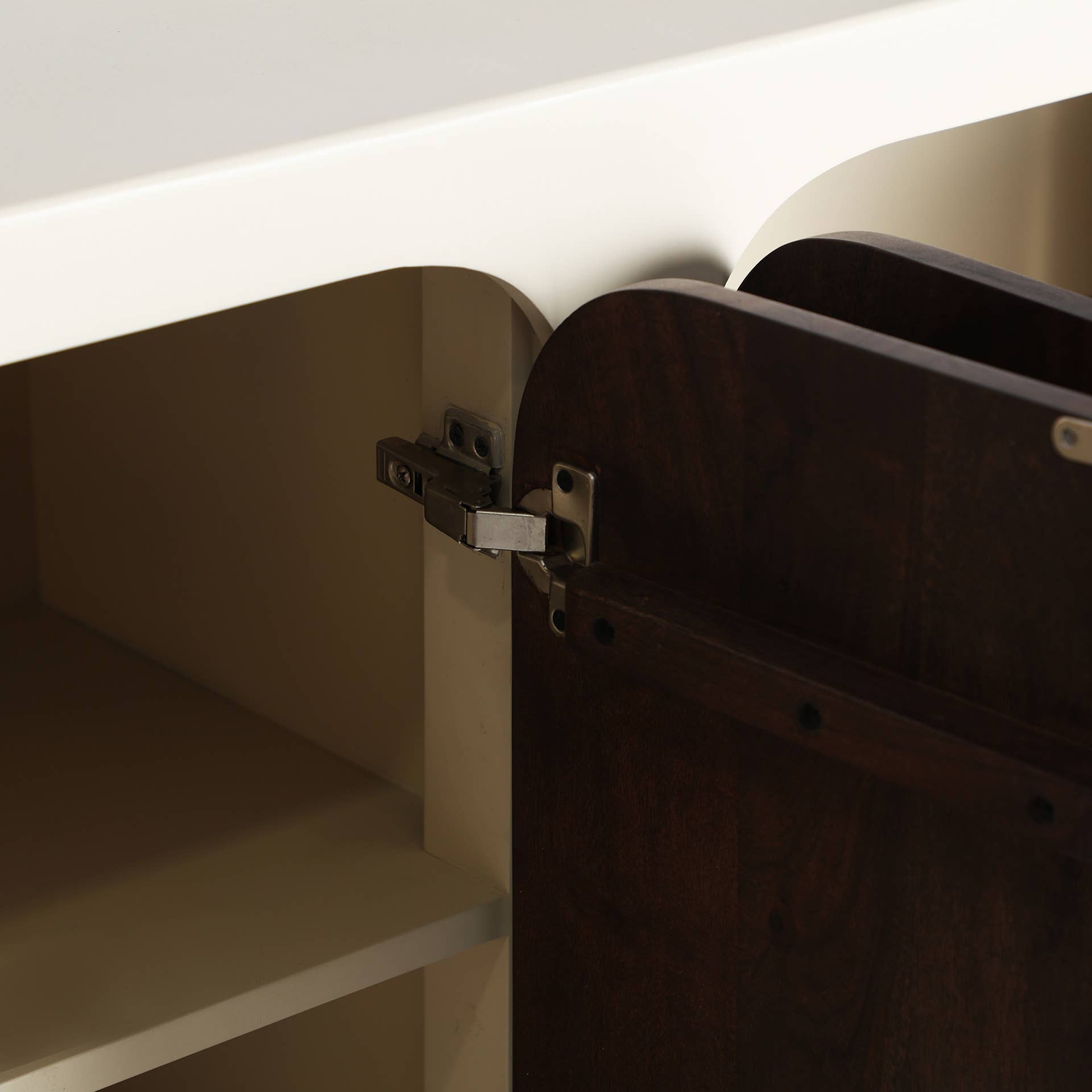 Kodu - Wholesale Sideboard - Acacia wood sideboard in off-white, 160x404