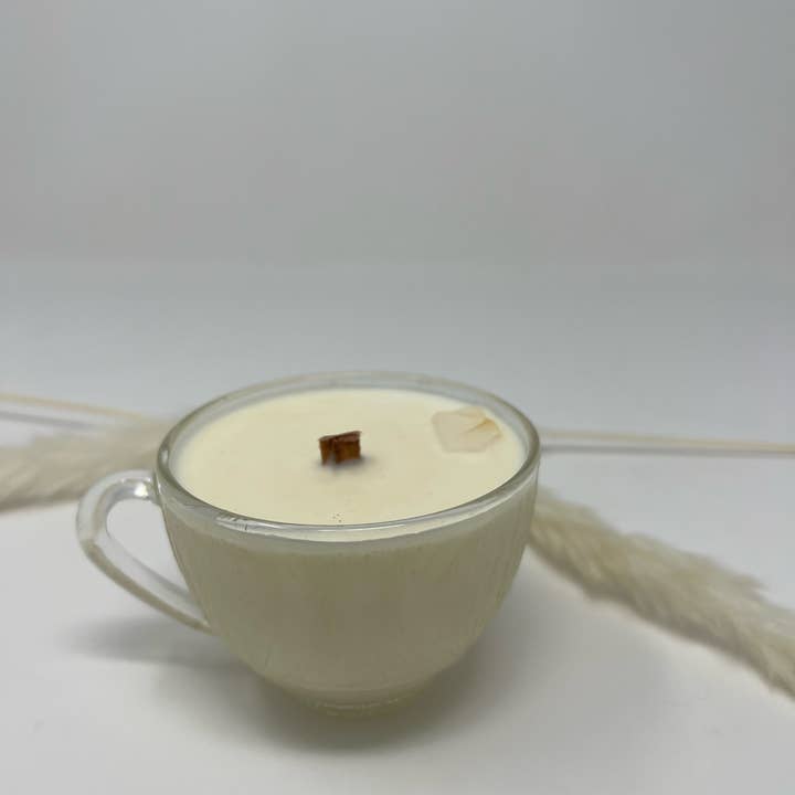 Philodendron and Fern Co. - Vendita all'ingrosso Candela in vasetto - Candela da massaggio completamente naturale in tazza da tè