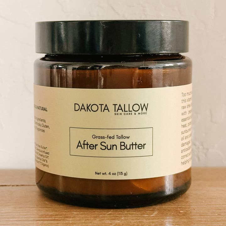 After Sun Butter for wholesale by Dakota Tallow Skin Care