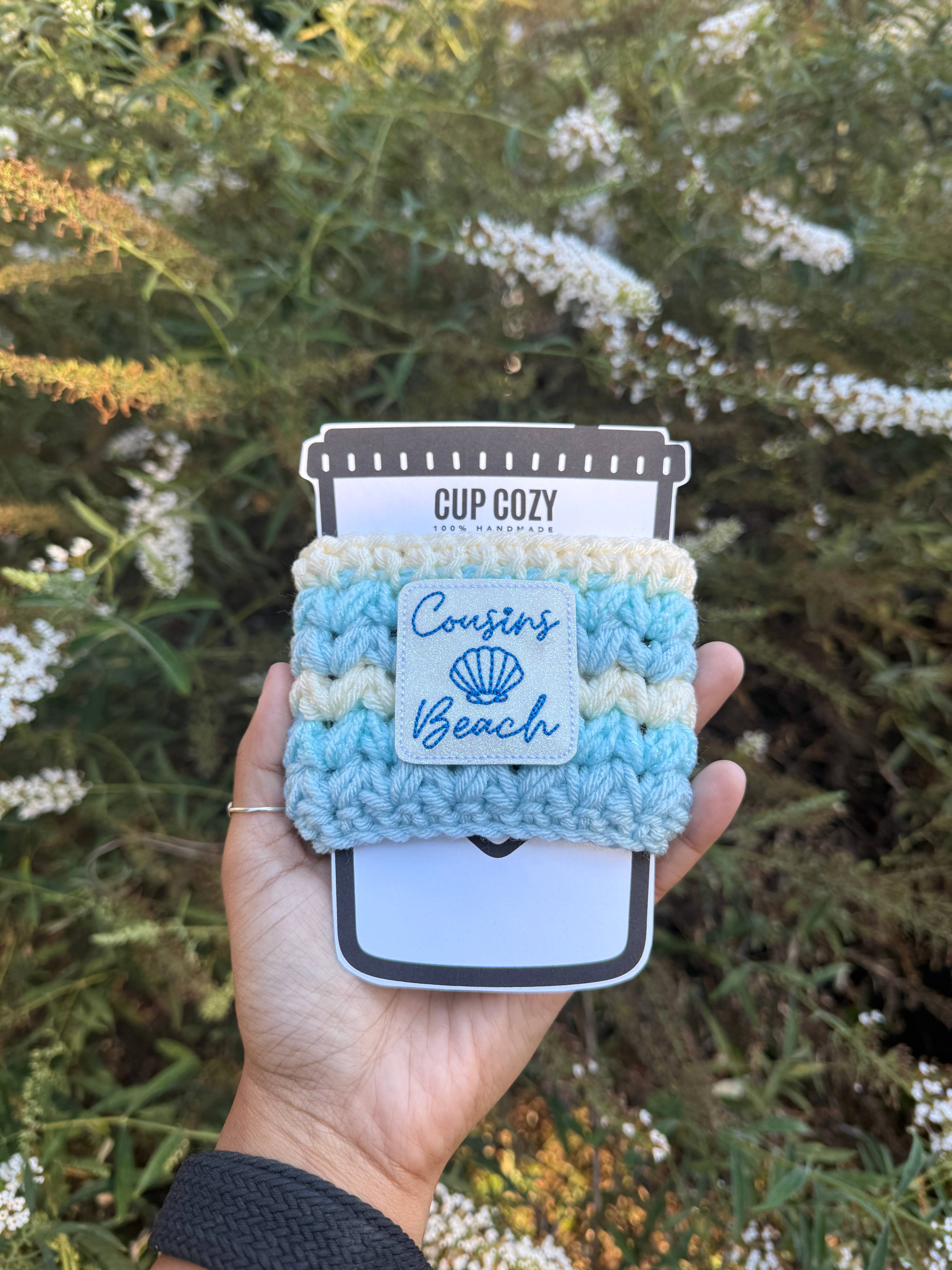 WanderlustBee - Wholesale Drink Huggers & Koozies - Cousins Beach Cozy / The Summer I Turned Pretty Cup Cozy 6