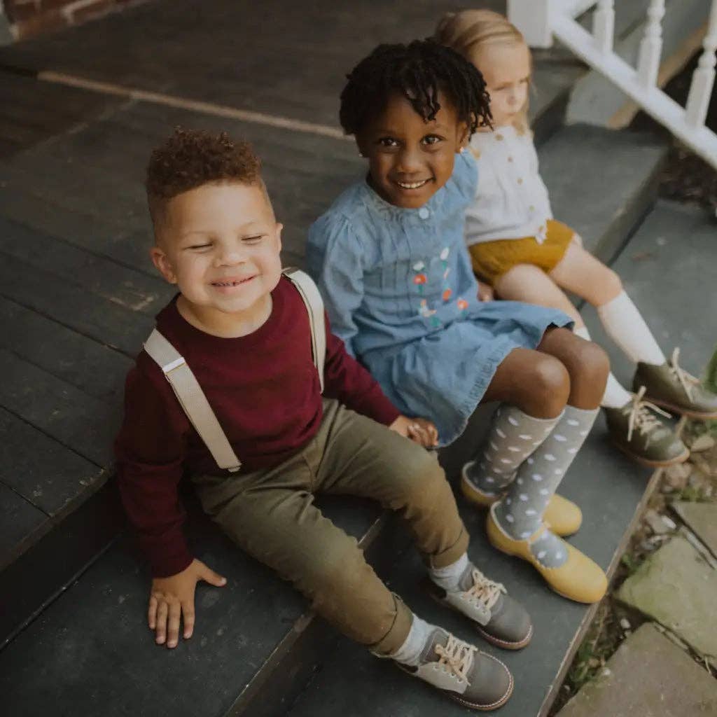 Zimmerman Shoes - Wholesale Lifestyle Sneakers - Kids - Artie Saddle - Dark Grey/Dove Grey1