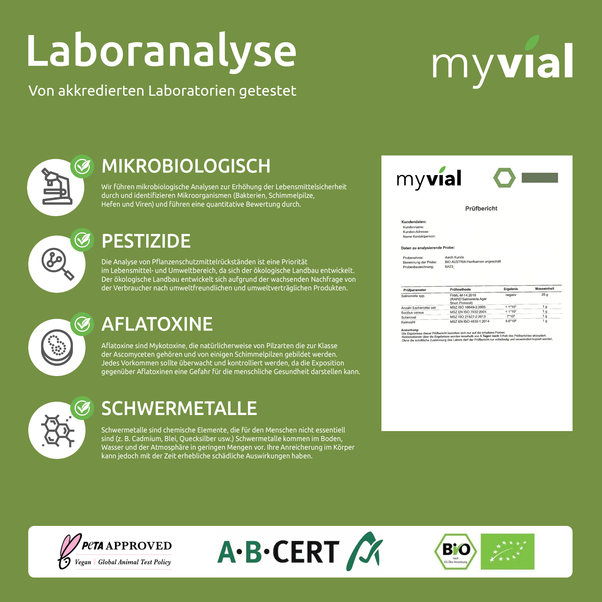 myvial - Vente Graines de plantes - Graines de chanvre biologiques non décortiquées1