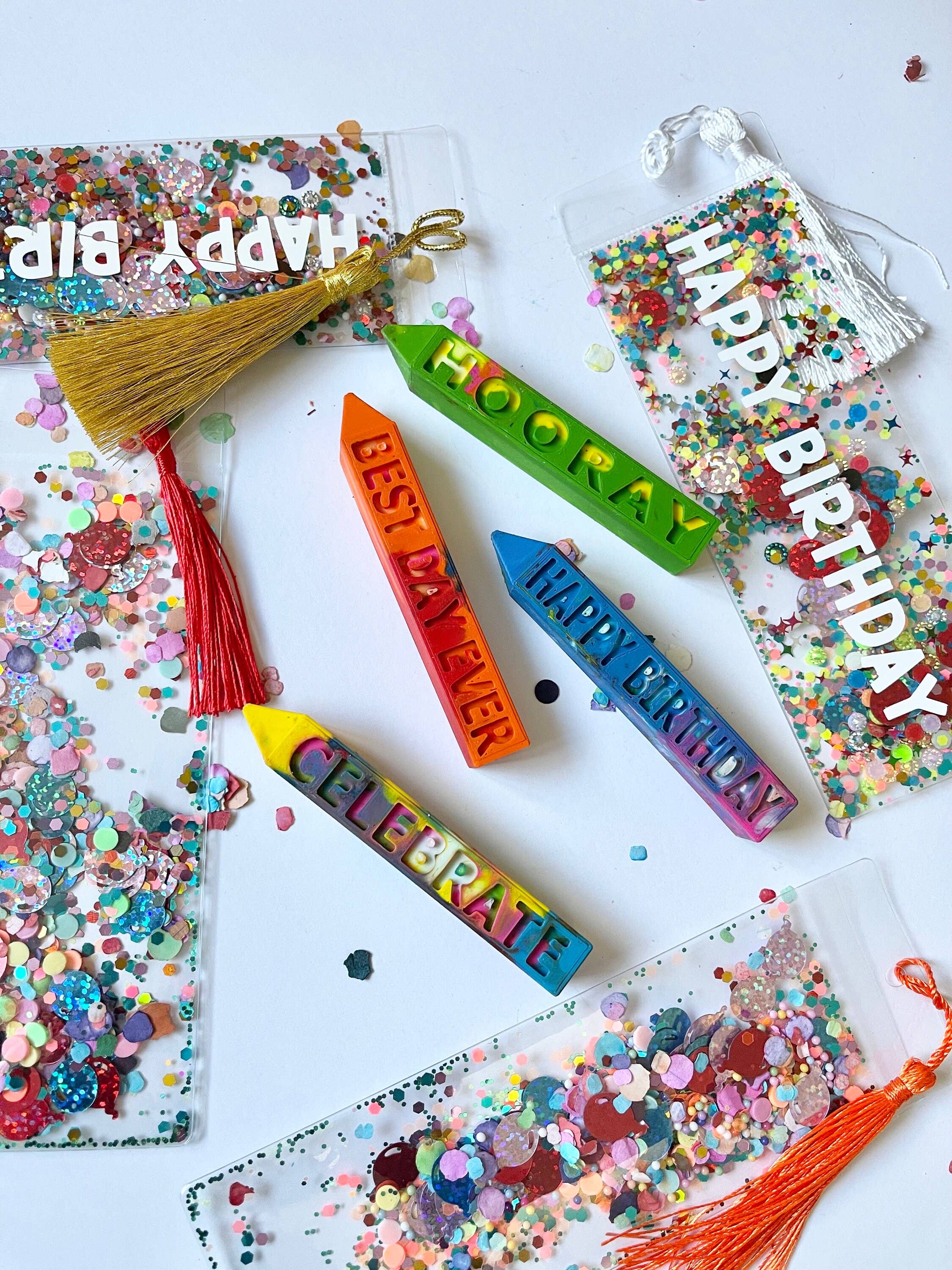 Coloring Home - Wholesale Crayons - Kids & Baby - Birthday Crayon Sticks - Pack of 44