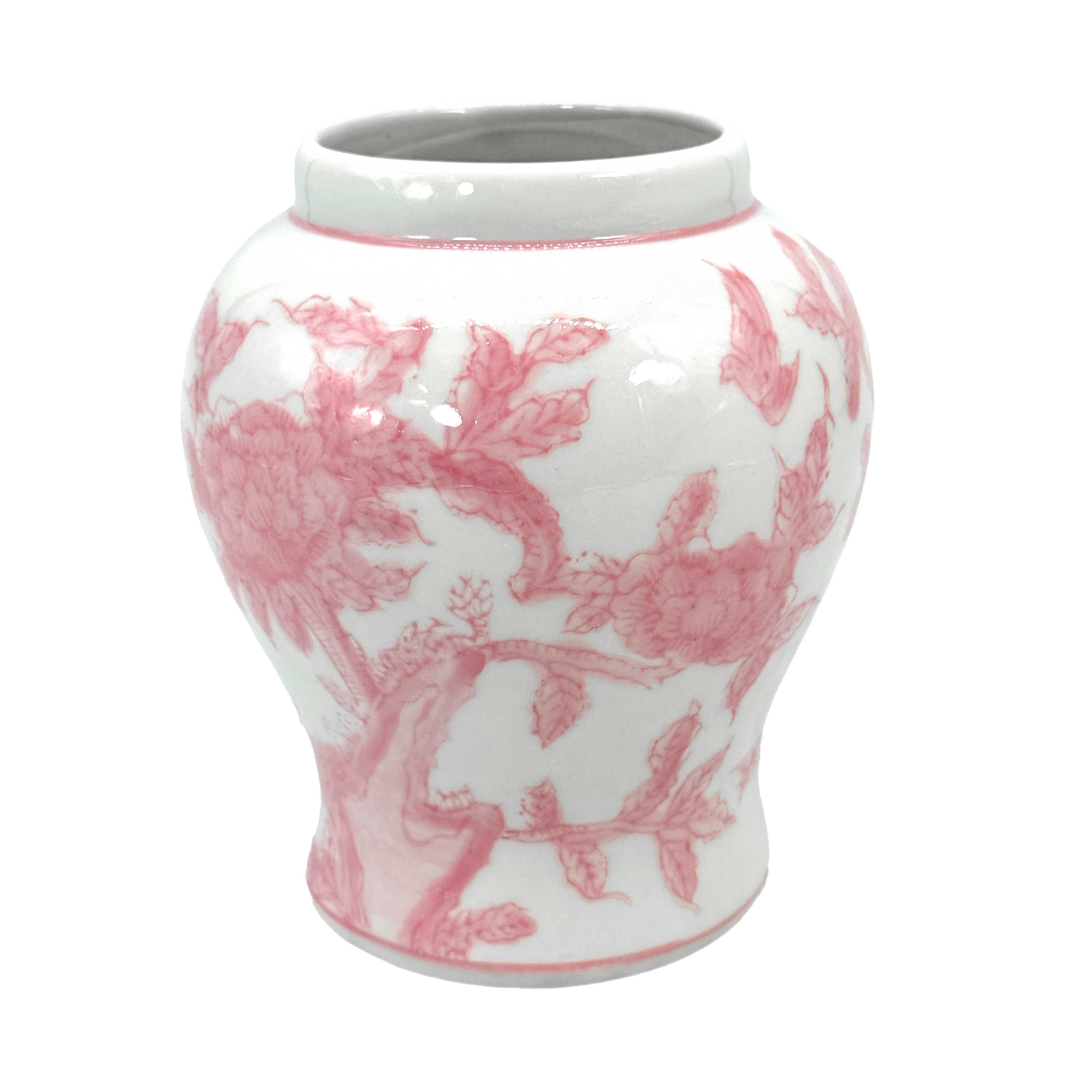 Galt International Company – wholesale Decorative jar – Small Chinoiserie Ceramic Decorative Tea & Ginger Jar 8"39