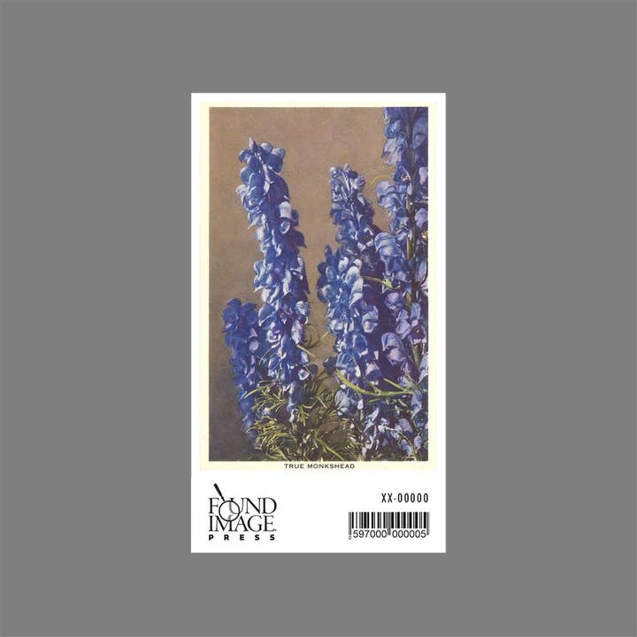 Found Image Press – Großhandel Aufkleber – Aufkleber FC-51 Echter Eisenhut1