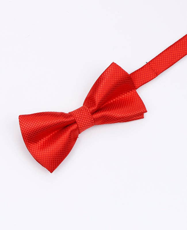 Unipap's - Wholesale Bow Tie - Kids - Red Bow Tie No. 2 Child in Polyester "Martin"0