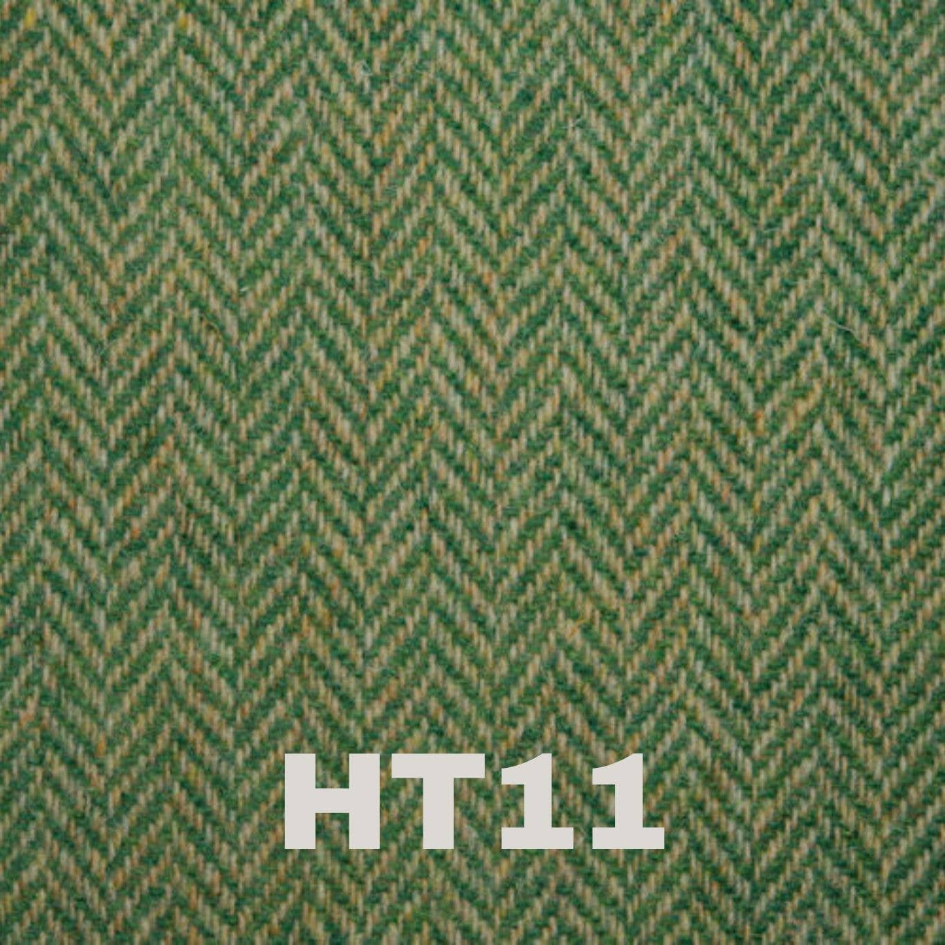 Created By The Ridleys – wholesale Flask – Harris Tweed 6oz Hip Flask with Matching Cufflink Gift Set2