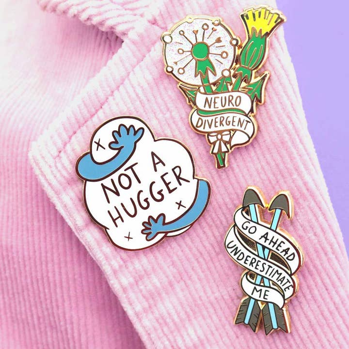 Jubly-Umph – wholesale Lapel pin/button – Go Ahead, Underestimate Me Lapel Pin