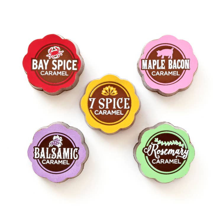 Sortido de Aventura - Caixa de 5 - Caramelos Cobertos de Chocolate por atacado de Chouquette