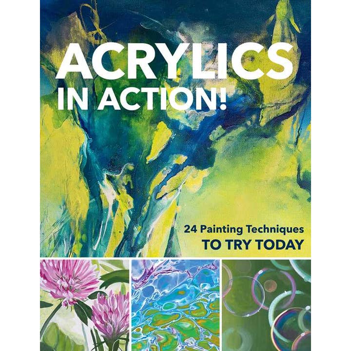 Acrylics in Action! by Sylvia Homberg for wholesale by Simon & Schuster