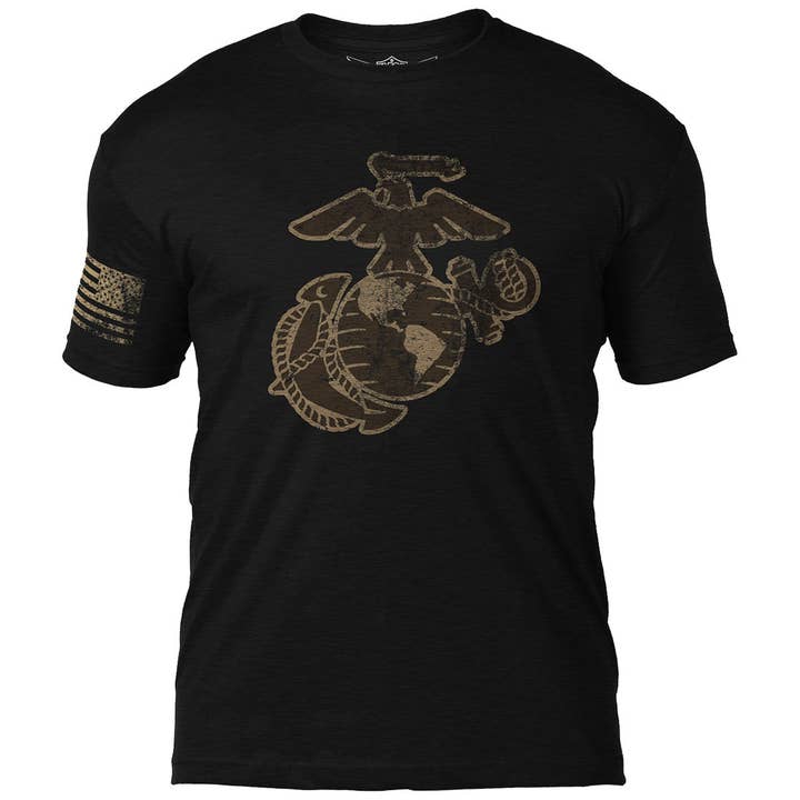 7.62 Design - Wholesale Screen Printed T-Shirt - Men's - USMC EGA 'Distressed' 7.62 Design Battlespace Men's T-Shirt1