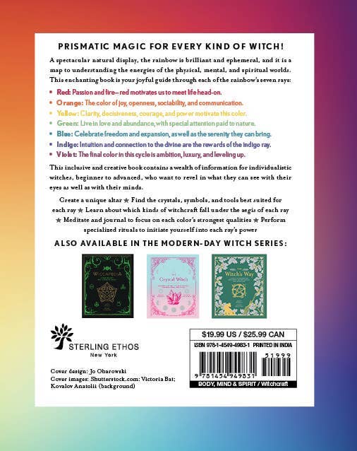 Hachette Book Group - Wholesale Body, Mind & Spirit - The Rainbow Witch: Secret Powers of Color1
