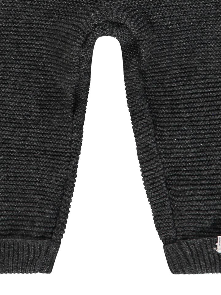 Dark Grey Melange U Pants Knit Reg Lux - 67403 for wholesale on Faire3