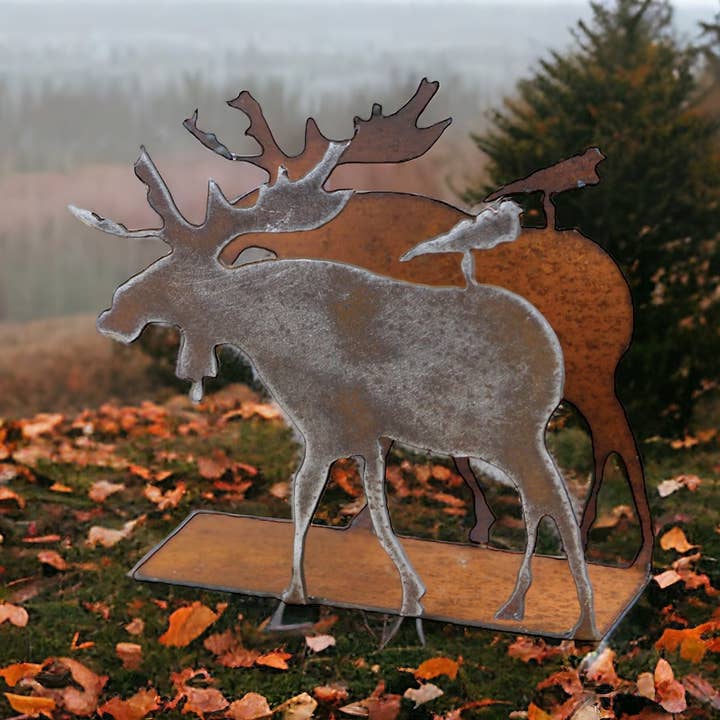 Porte-serviettes Moose Lodge bureau de cuisine respectueux de l'environnement recycler pour la vente par Whimsies