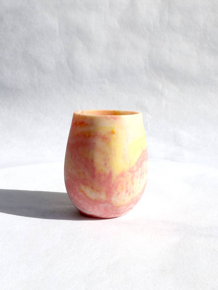 Wasserglas Rosa für den Großhandel von Oh La La Boutique