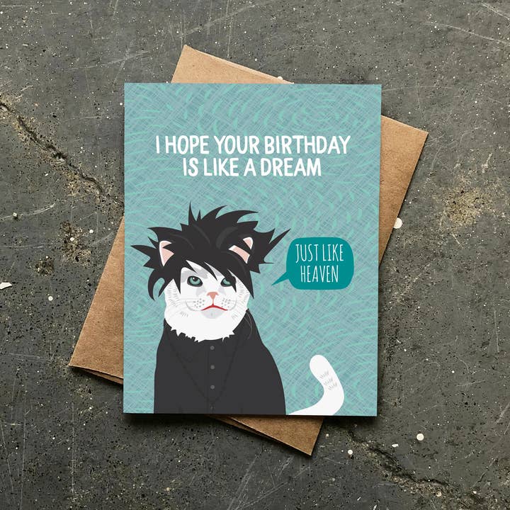 Modern Printed Matter – Großhandel Geburtstagskarten – The Cure Cat Geburtstagskarte1