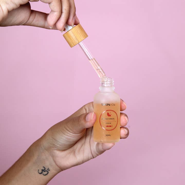 Skin O2 - Wholesale Facial Serum/Concentrate - 2% Retinol Fullerene Serum
