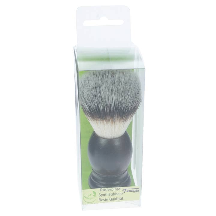 Fantasia R. Espig KG - Wholesale Shave Brush - Men's - shaving brush, synthetic hair, dark beech wood handle3