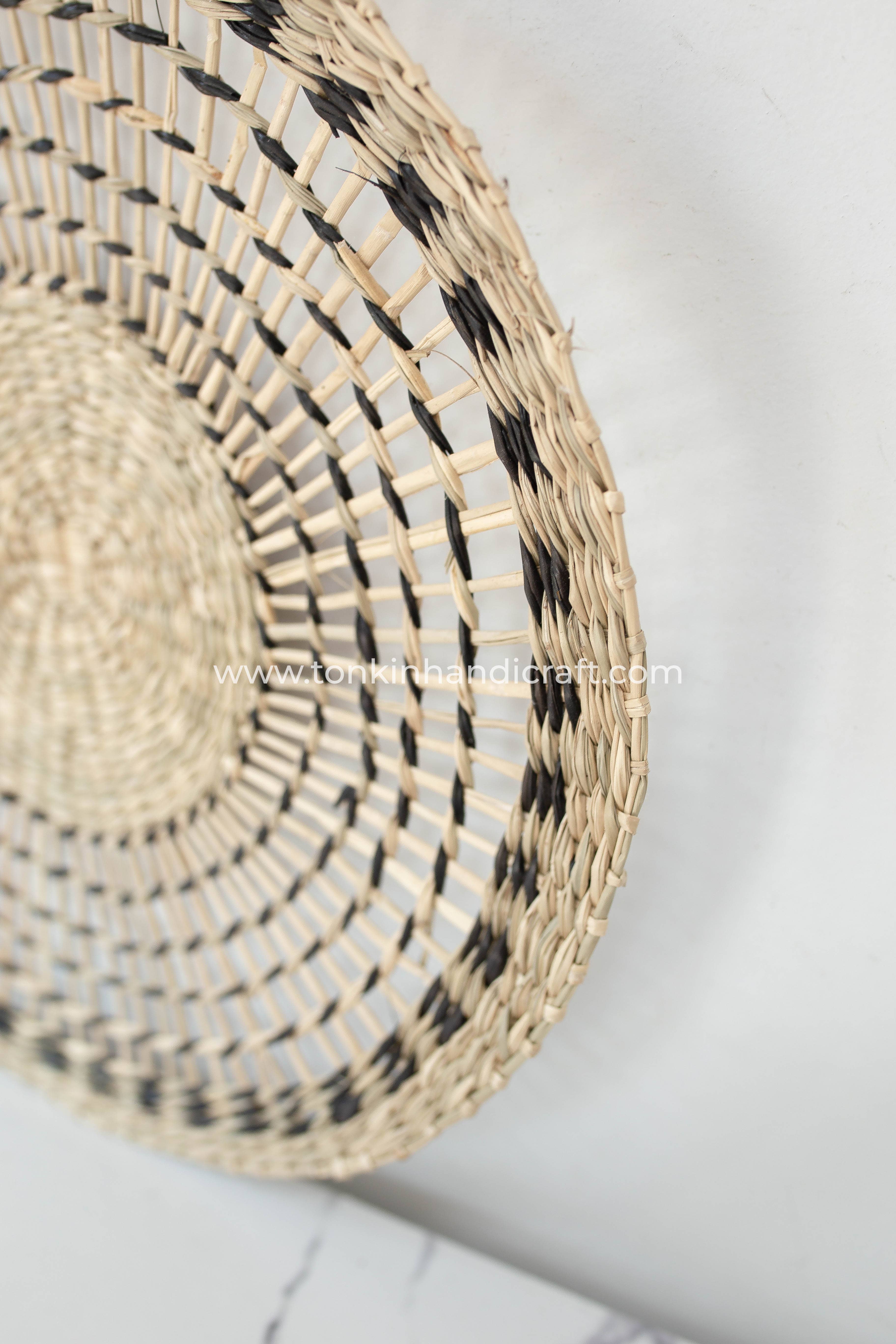 Tonkin Handicraft - Wholesale Wall Accent - Wall Basket Decoration5