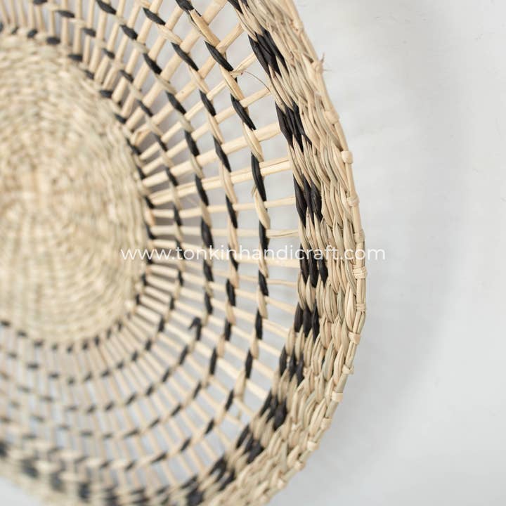 Tonkin Handicraft - Wholesale Wall Accent - Wall Basket Decoration5