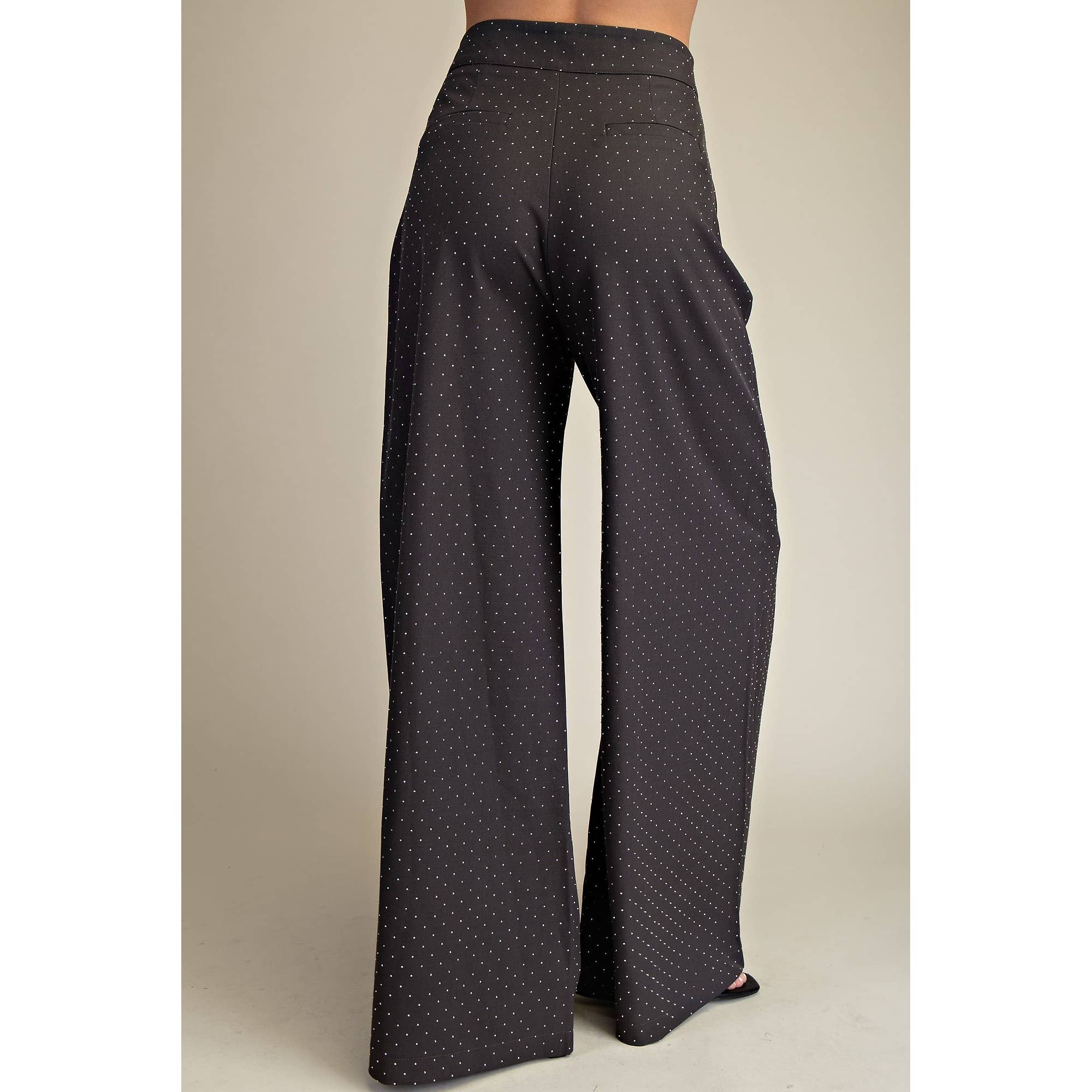 STYLE USA – Engroshandel Bukser - Dame – NYE Højtaljede Vide Bukser7