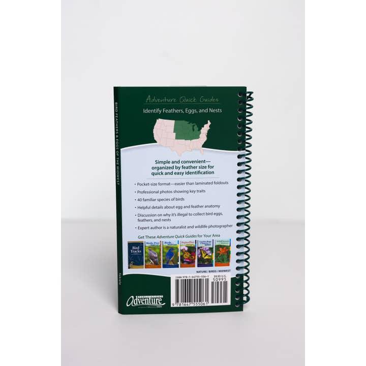AdventureKEEN - Wholesale Nature & Outdoors - Bird Feathers & Eggs of the Midwest Quick Guide3