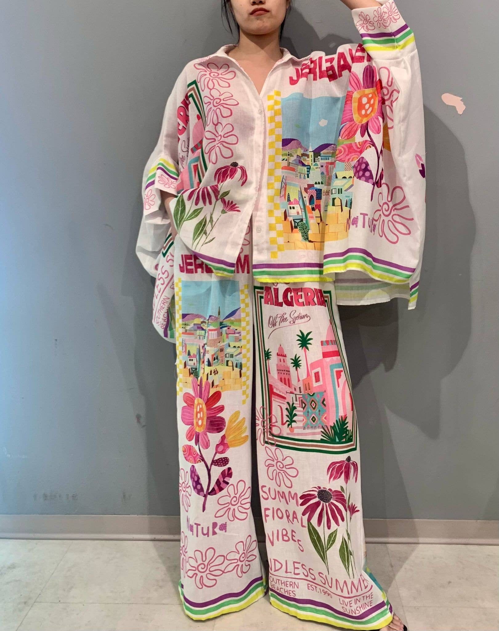 Cielo fashion - Wholesale Top & Pant Set (NOT Loungewear) - Women's - printed set1