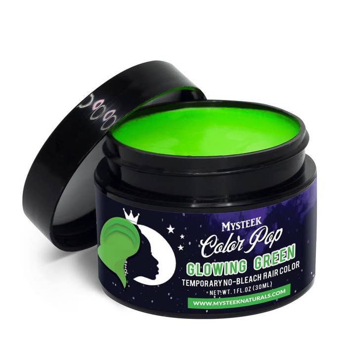 Mysteek Naturals – wholesale Hårfärg – Mysteek Naturals Färg Pop glödande grön