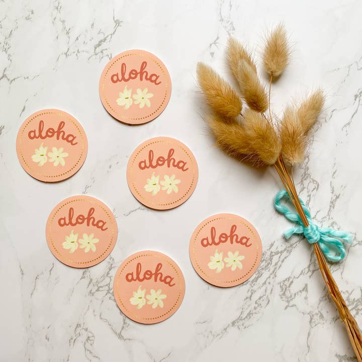 Pikake Mini Sticker for wholesale by Design Jord