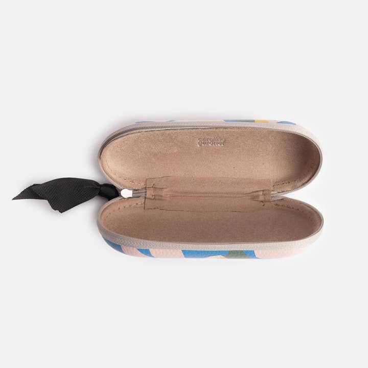 Caroline Gardner - Wholesale Eyewear Cases & Holders - Women's - Confetti Hearts Zip Glasses Case