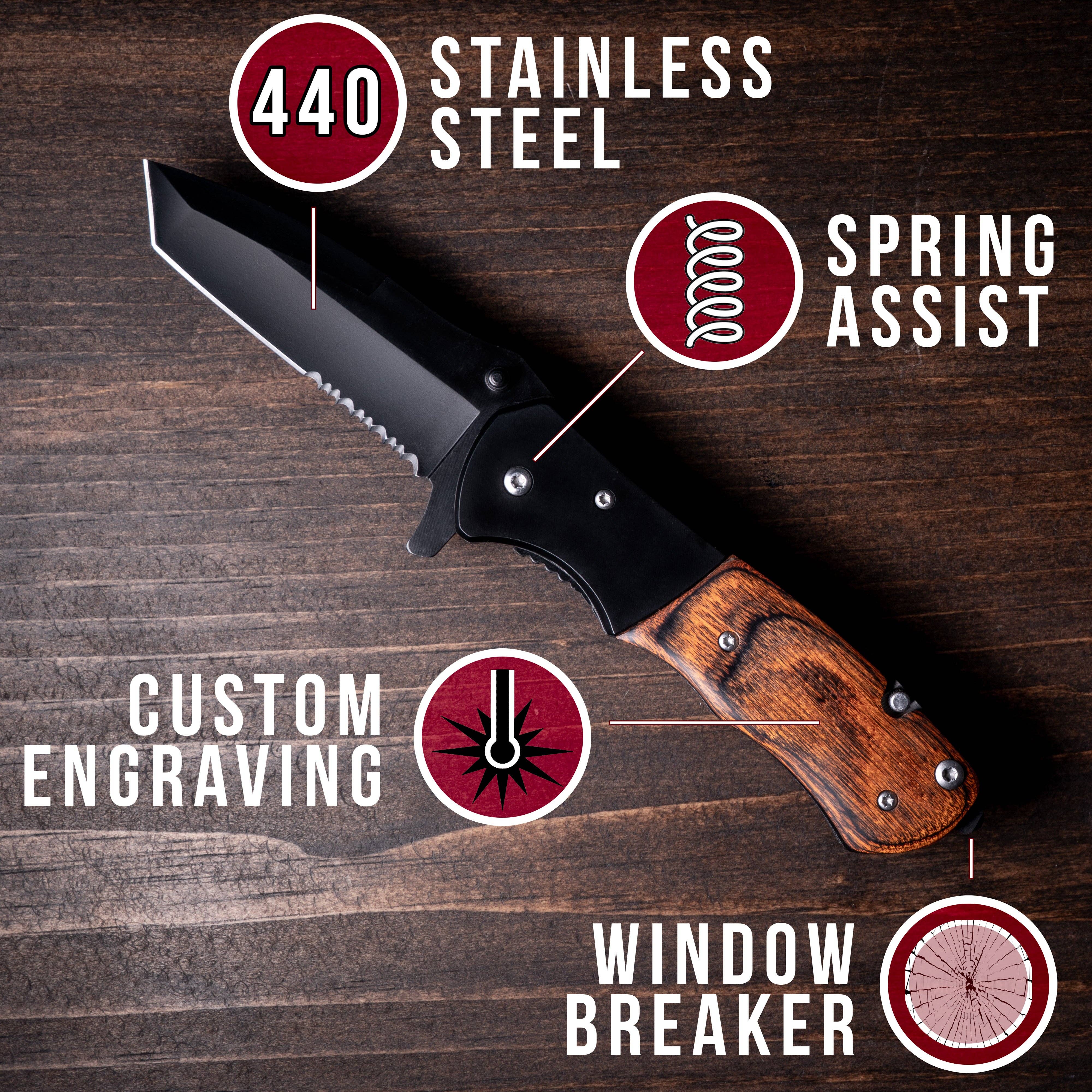 MakerFlo - Wholesale Pocket Knife/Holder - Pocket Knives - "The Beast"25