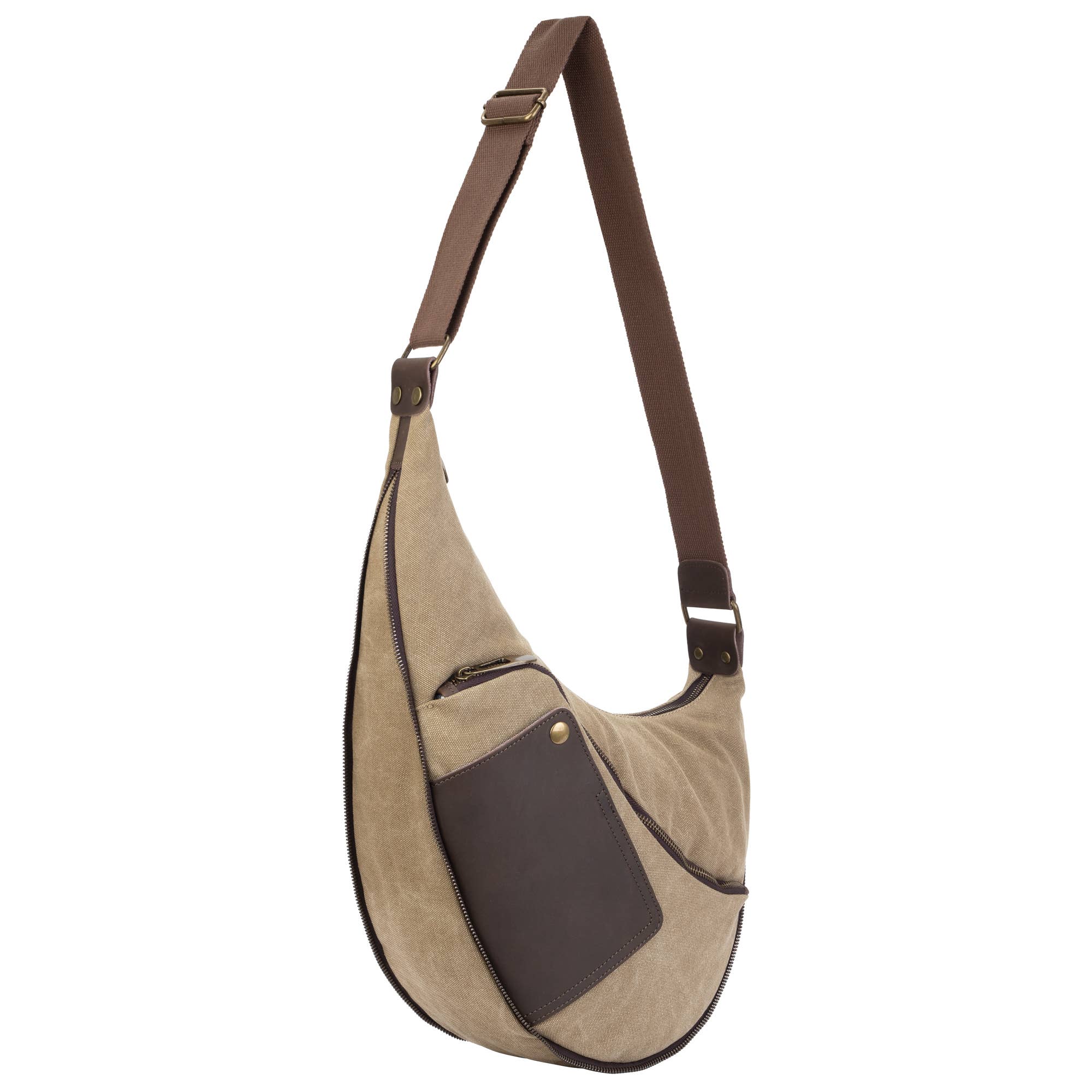 ZEDE PARIS - Vente Sac porté épaule – femme - ANVERS - Sac Bandoulière - Toile et cuir14