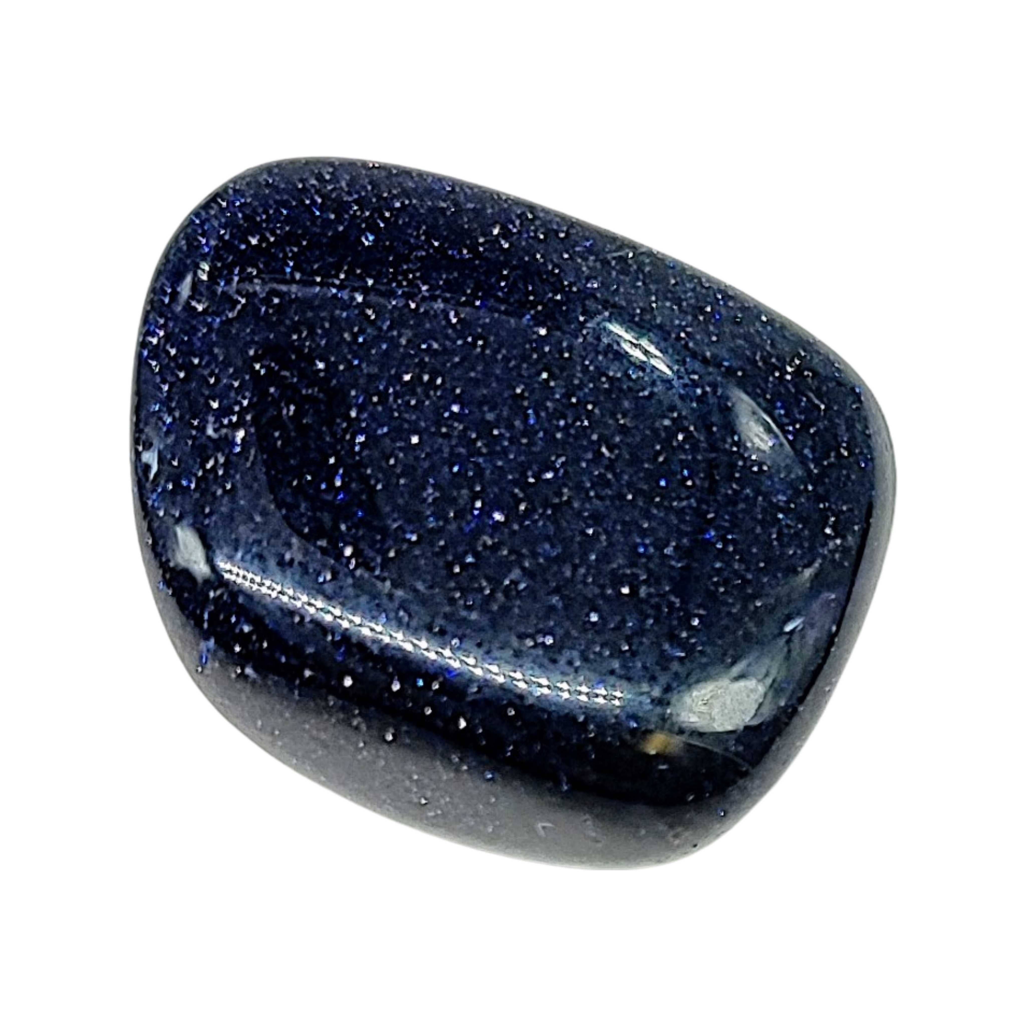 Arômes & Évasions - Wholesale Spirituele steen/kristal - Steen - Blauwe goudsteen - Getrommeld - Groot2