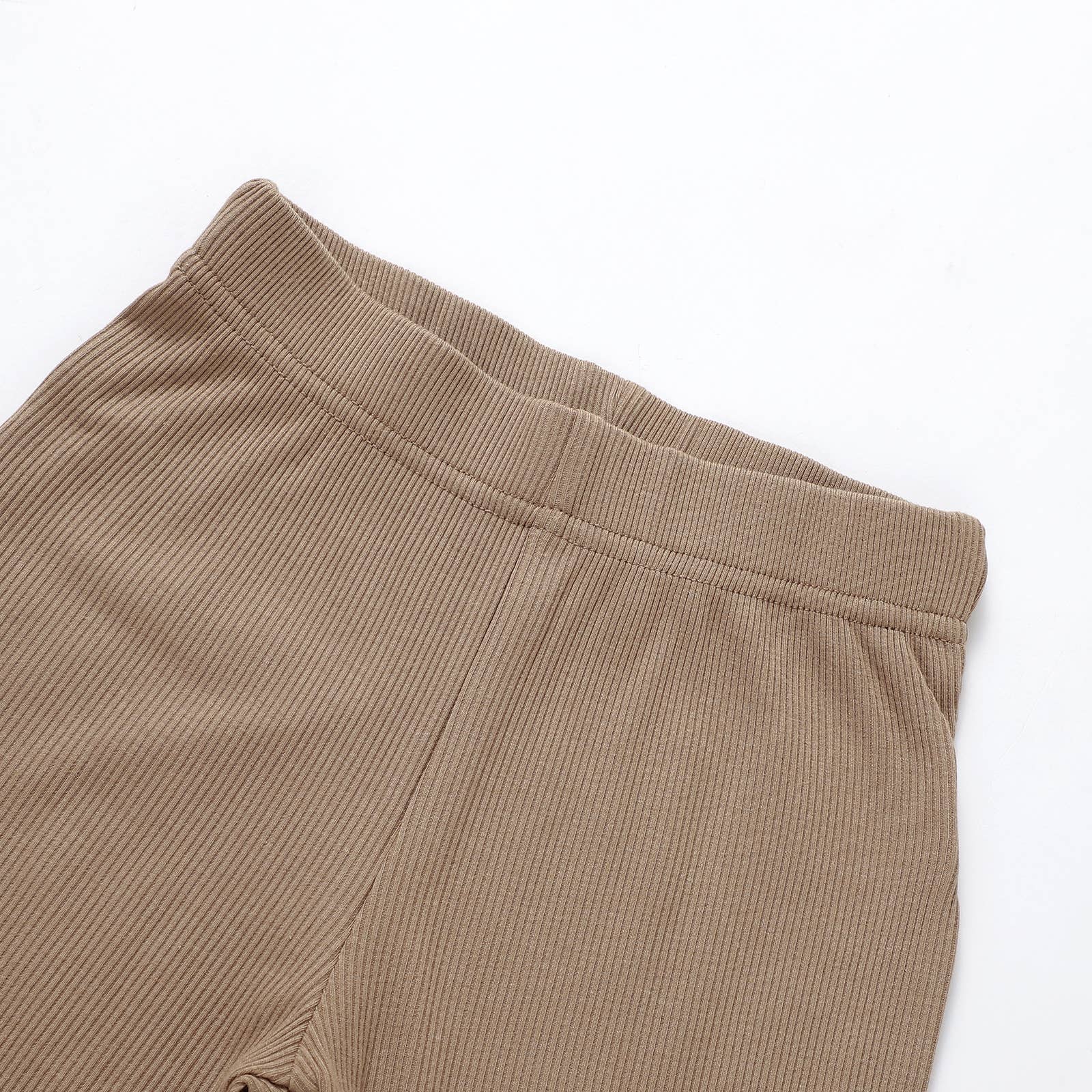 Almond Bud - Wholesale Top en broek set - Kinderen - De Kleine Elfjes Set | Geribd Bamboe Meisjes Set | Baby Peuter10