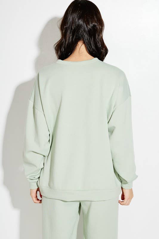 Phil Love - Vente Ensemble de vêtements d'intérieur – femme - Ensemble sweat-shirt en tissu éponge à paillettes4