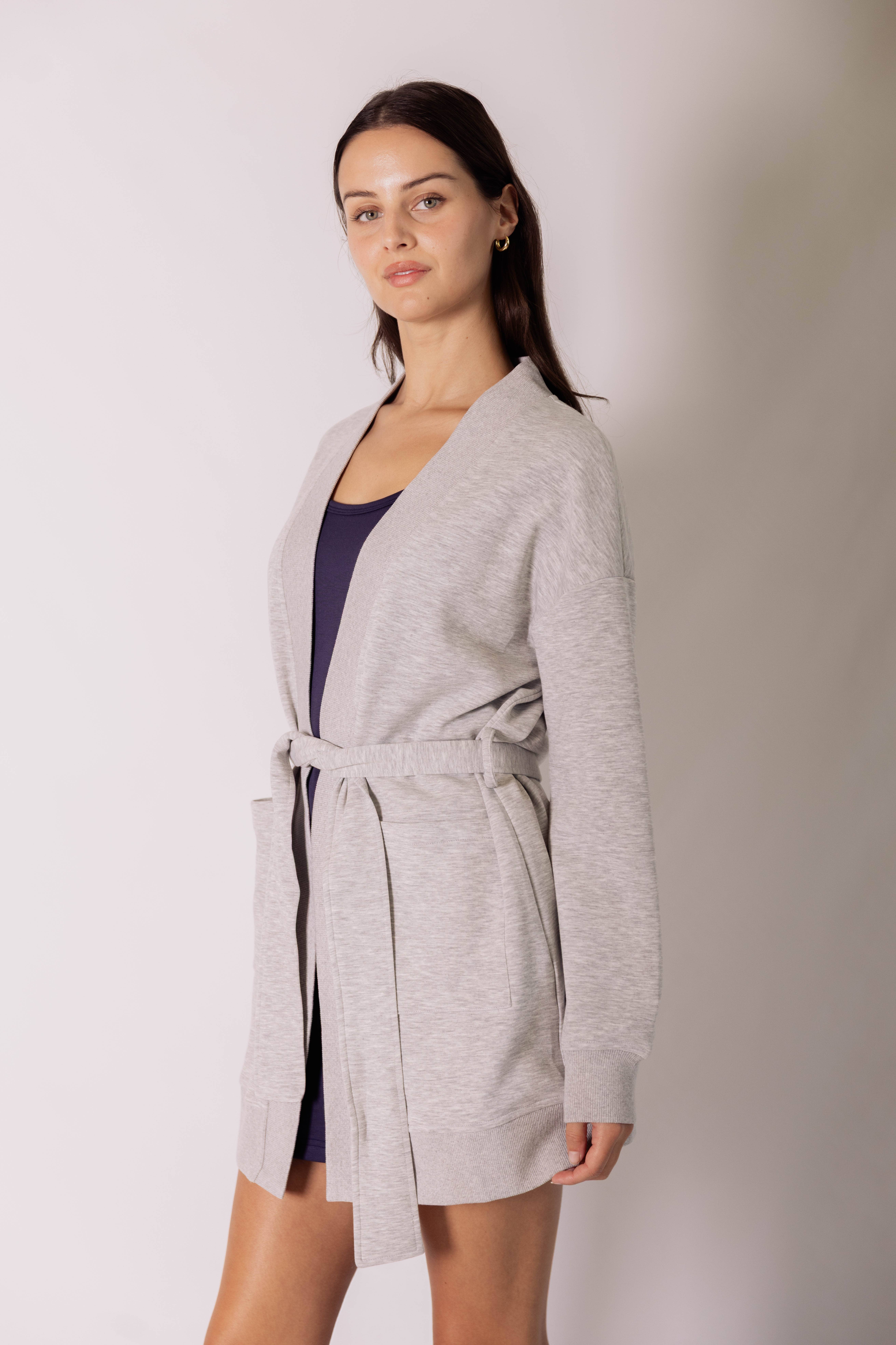 P. CILL - Wholesale Robe - Women's - P. CILL Butter Modal Ribbed Contrast Robe30