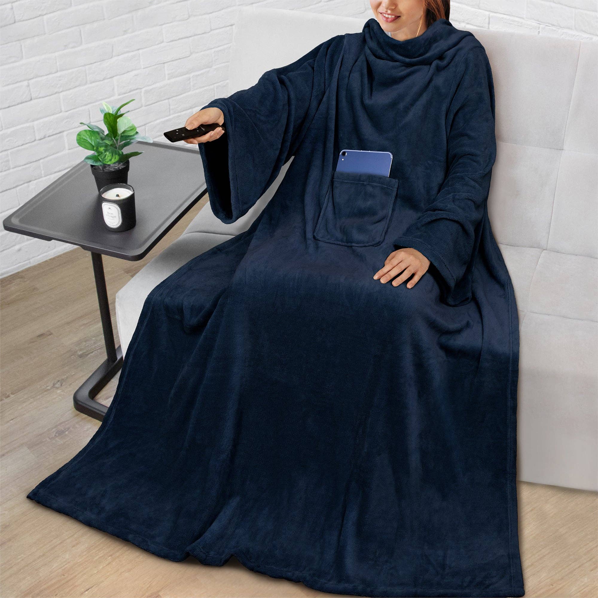 Pavilia - Vendita all'ingrosso Plaid - Coperta con maniche - Tasca applicata15