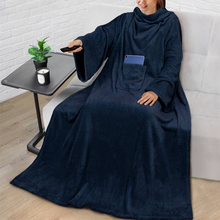 Pavilia - Vendita all'ingrosso Plaid - Coperta con maniche - Tasca applicata15