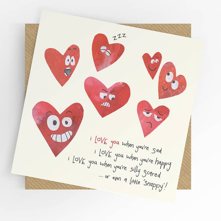 Tarjeta de San Valentín divertida, tarjeta de aniversario para venta al por mayor de Under the Willow Tree