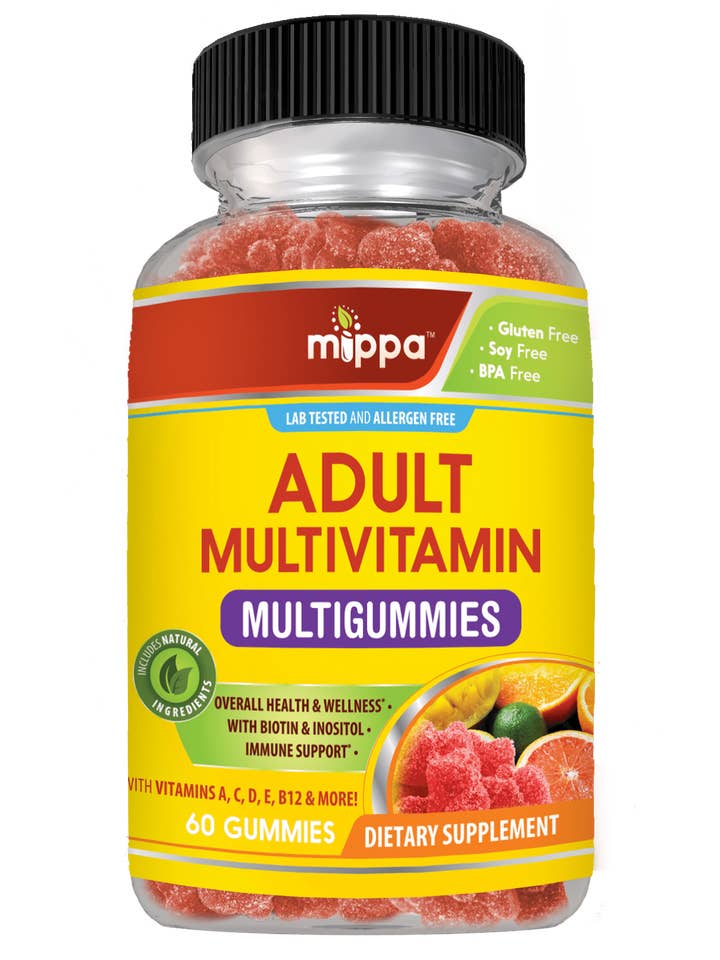 Adult Multivitamin Gummies for wholesale by Mippa Supplements